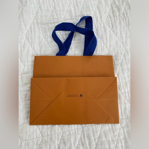 Louis Vuitton shopping bag orange blue. Fantastic condition. Only stored - Picture 6 of 9